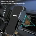 thumbnail image 6 of CxhicLuv Car Phone Vent Mount, Universal Hands-Free Smartphone Holder, 360° Adjustable Viewing Angle, Sturdy Vent Clip for Phones 4.7-7 Inches, Secure Auto Accessory for Safe Driving, 6 of 9
