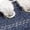Denim Blue, variant on Men's Blue Denim Platform Sneakers with Red Accent, Casual Retro Canvas Shoes