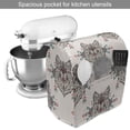 thumbnail image 2 of Dog Lover Stand Mixer Cover, Wolf Pattern with Design Elements Motifs Geometric, Kitchen Appliance Organizer Bag Cover with Pockets, 5 Quarts, Multicolor, by Ambesonne, 2 of 4