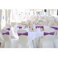 thumbnail image 5 of 10 PCS Sequins Chair Sashes with Silver Buckle, Chair Bands One-Sided Sequins Decor for Hotel Wedding Party Event (Purple), 5 of 6