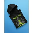 thumbnail image 3 of Mom Of Monsters. Funny Quote. Hoodie Women -Image by Shutterstock, Female 3X-Large, 3 of 4
