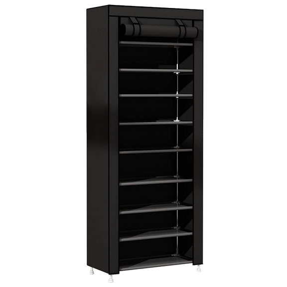 Closet Zapatera STAY ELIT Minimalista Armario Organizador Multifuncional Negro 27 pares 9 niveles