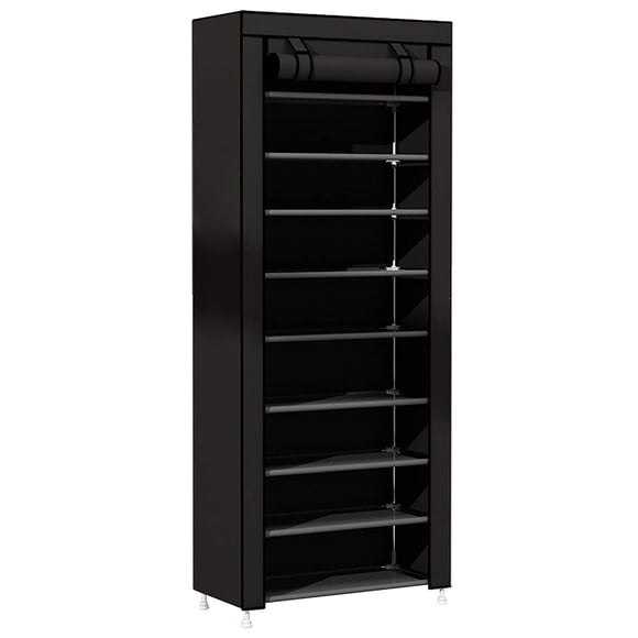 Closet Zapatera STAY ELIT Minimalista Armario Organizador Multifuncional Negro 27 pares 9 niveles