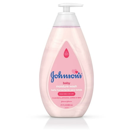Johnson's Gentle Baby Body Moisture Wash, 27.1 fl. (Best Baby Bath Soap)
