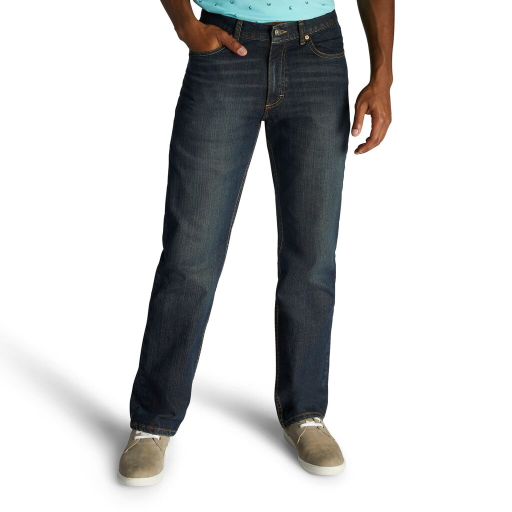 Men's Lee Relaxed Fit Stretch Jeans Inferno - Walmart.com
