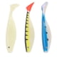 thumbnail image 3 of Señuelos de pesca artificiales NikouMX 3 piezas T cola silicona suave cebo, 3 of 8