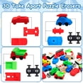 thumbnail image 2 of Borradores Satomoto para camiones, 40 unidades, rompecabezas 3D para desmontar coches para niños, 2 of 7