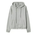 thumbnail image 4 of ZSQDM Light Zip Up Hoodie Women Women's Oversized Batwing Sweaters 2025 Fall Outfits Trendy Crewneck Knit Side Slit Fashion Pullover Tops Off Shoulder Sweater Man Blending Sweatshirt （M）, 4 of 8