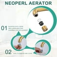 thumbnail image 3 of WOWOW Single-Handle Bar Faucet Deckplate Not Included in Gold, 3 of 8