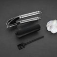 thumbnail image 5 of Garlic Press, Stainless Steel Mincing & Crushing Tool For Nuts & Seeds And Ginger Press, 5 of 5