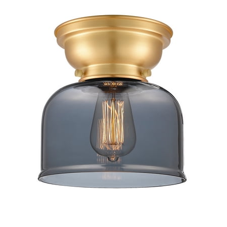 

Innovations Lighting - Bell - 1 Light Flush Mount In Industrial Style-7.88
