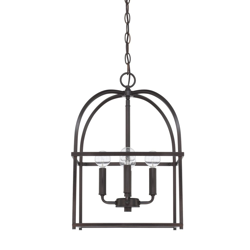 Capital Lighting Homeplace 4LT Foyer Light Matte Black 527542MB