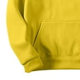 thumbnail image 6 of EGNMCR Yellow Yellow Sweatshirts for Women Oversized Sweatshirts Hoodies Crewneck Sweaters Casual Tops Comfy Fall Fashion Pullover Outfits Winter Clothes with Pockets Fall Winter, 6 of 6
