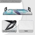 thumbnail image 4 of Jeiento Watercolor Sea Turtle Golf Cart Seat Covers Anti-Hot Golf Cart Seat Towel Blanket Golf Cart Accessories for 2-Person Seats Club Car, 4 of 5