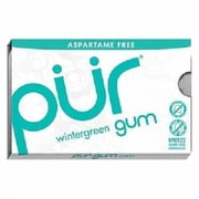 Pur Gum Wintergreen Aspartame Free, 12.6 Grm