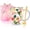 Green and Pink, variant on Gifts for Women Dried Flowers Double Wall Glass Coffee Mugs Cute Tea Cups with Handles Birthday Gifts for Friend Teacher Mum New Home Ideas Home Decor