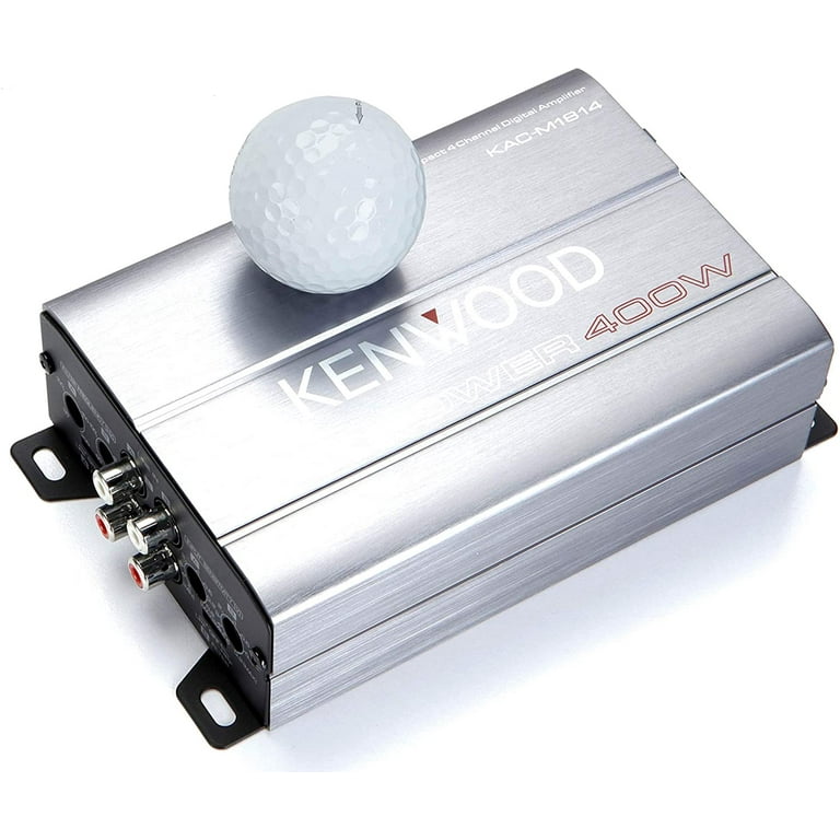 ma　KENWOOD KENWOOD MaxPower Series 400W 4-Channel Compact Marine