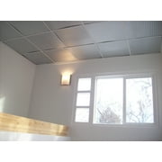 Corrugated Metal Ceiling Tile - Rusted (2'x2') - One Tile
