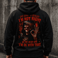 thumbnail image 4 of Custom Year Generation X 1965-1980 Not Right In The Head OK With That Reaper Skull Hoodie Funny Sarcastic Gift, 4 of 6