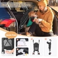 Pet Dog Stroller, Wedyvko 4 Wheels Foldable Dogs and Cat Strollers with