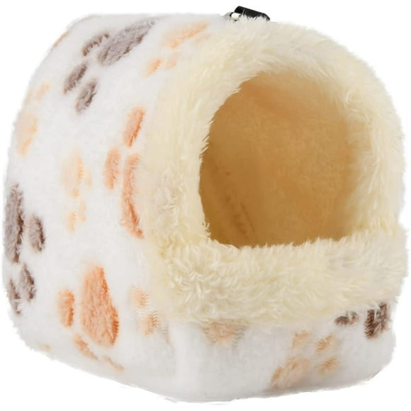 FFIY Guinea Pig Cages Bed Small Animal Hideout Bedding Warm House Washable Guinea Pig Cage Accessories for Chinchilla Hamsters Squirrel