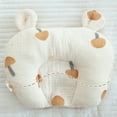 GOODLUCKY Baby Head Neck Support Pillow, Bear Flower Heart Pattern Neck