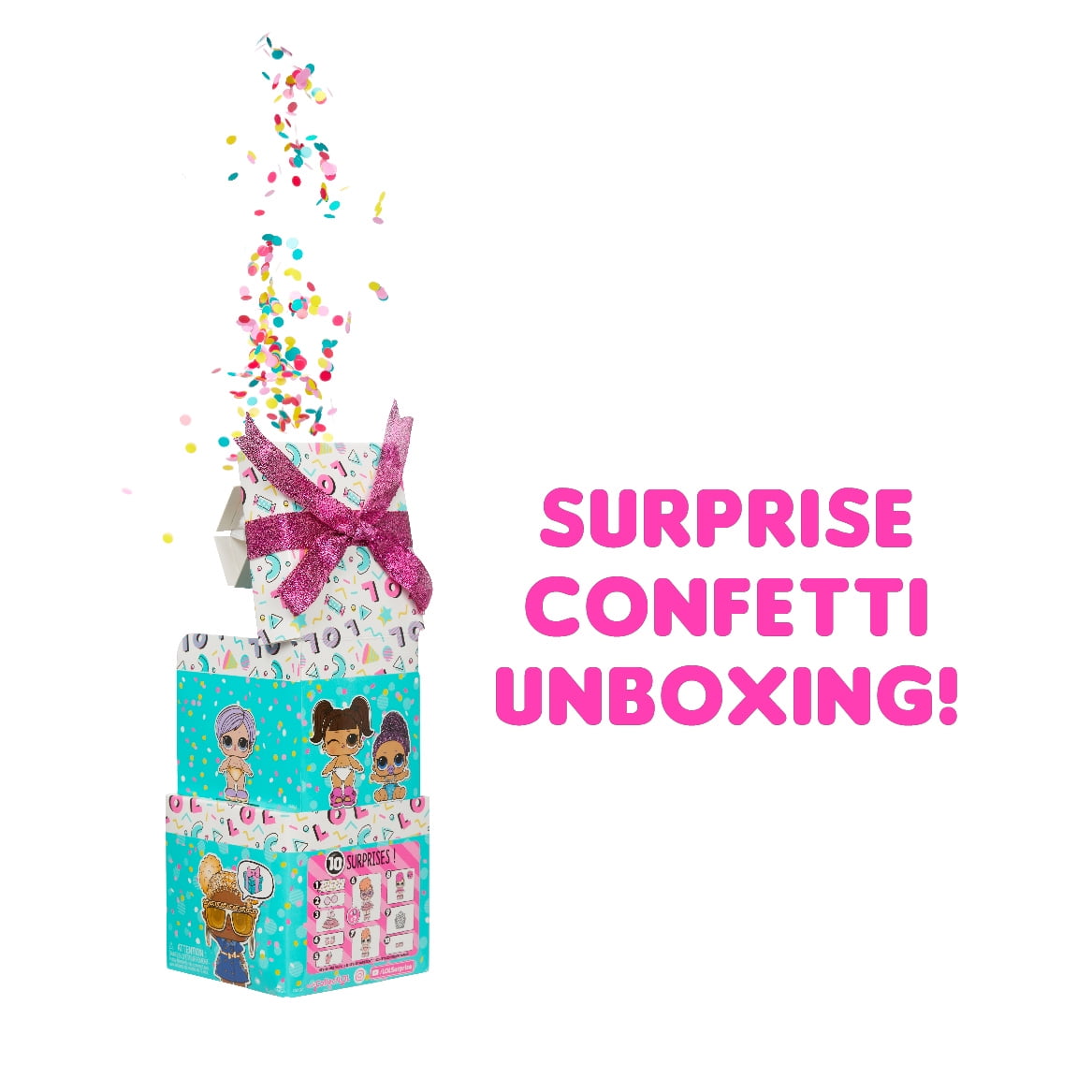 LOL Surprise SUITE PRINCESS BABY CONFETTI POP Dolls Big SIS Sister QUEEN  BABE