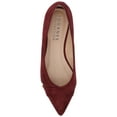 thumbnail image 5 of Journee Womens Winslo Slip On Pointed Toe Ballet Dress Flats, 5 of 10