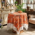 thumbnail image 6 of Guozer Small Round Tablecloth Coffee Table Cloth Bohemian Table Cover for Party Decor, Home Decor, 6 of 6