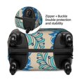 thumbnail image 4 of Haiem Vintage Floral Butterflies Luggage Cover Printed Suitcase Covers for Luggage Elastic Washable Suitcase Protector Fits 18-32 Inch Luggage-X-Large, 4 of 9