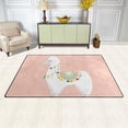thumbnail image 3 of Coolnut Area Rug 60 x 39 inch (5'x 3'3"), Carpet Cute Llama Nursery Rug Floor Mat for Hardwood Floor Entrance Living Room Bedroom, 3 of 6