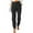 Black, variant on Women's Pants White Pants for Women Tightness Trousers Pocket Casual Plus Size High Waist Pants L-3XL