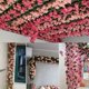 thumbnail image 5 of Guirnalda de flores ZOELNIC, rosa artificial colgante, hiedra, para hogar, hotel, oficina, boda, fiesta, jardín, artesanía, decoración artística, 5 of 7