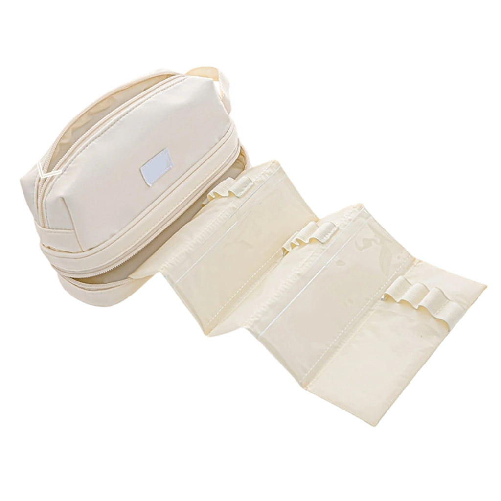 Waterproof Fabric PVC Pencil Case Multiple Compartments Pencil Bag For Student