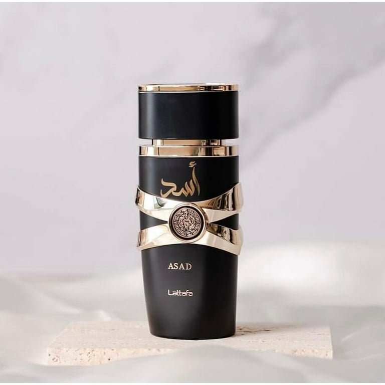 LATTAFA ASAD 3.4 oz Eau de Parfum (EDP) for Men & Women – Unisex