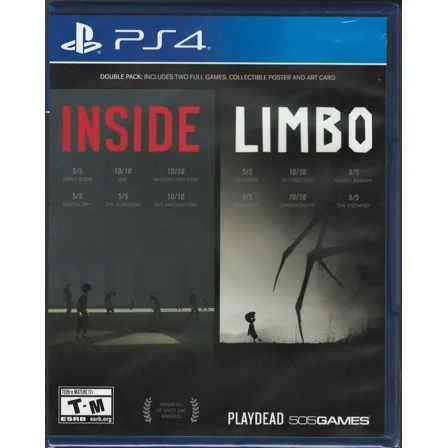 Inside Limbo Double Pack PS4 (Brand New Factory Sealed ) PlayStation 4