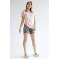 thumbnail image 2 of Funnel Cake Tie Dye Shirt - Casual Summer Tee for Women, 2 of 4