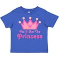 thumbnail image 3 of Inktastic Yes I Am the Princess Crown Girls Toddler T-Shirt, 3 of 5