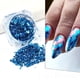 thumbnail image 4 of Papel de aluminio dorado y plateado con purpurina, copos holográficos irregulares, lentejuelas para uñas, polvo cromado, decoraciones para manicura, 4 of 4
