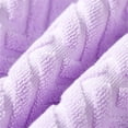 thumbnail image 6 of Cozeii Bath Towel, Cotton Wash Towel, Soft Absorbent Quick Dry Bathroom Towel, Solid Color Hand Face Towel for Shower, Gym, Travel, Guest Bathroom, 13.4x29.1 Inch, Purple, 6 of 6