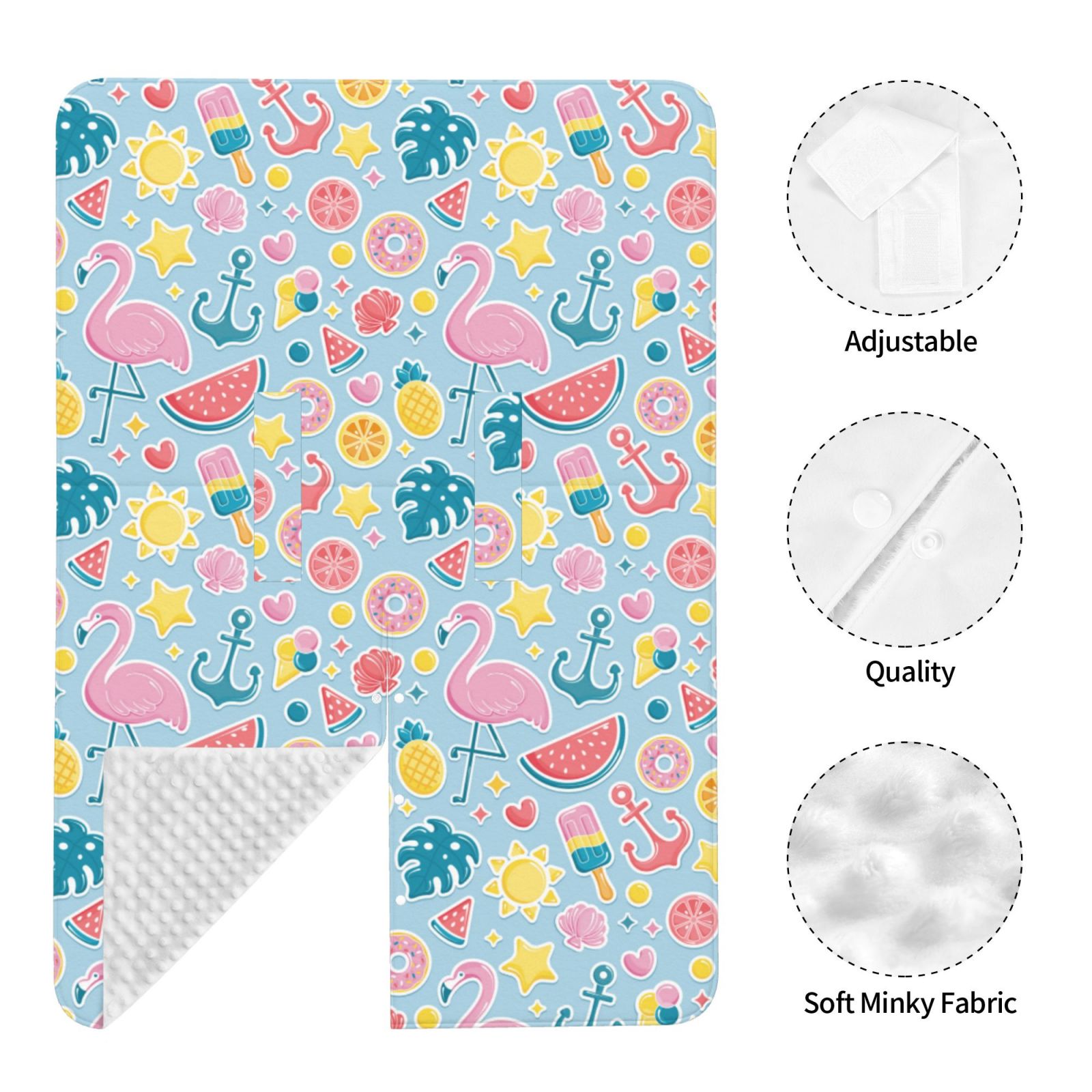 Car Seat Cover Baby - Summer Bird Watermelon Breathable Infant Car Seat Cover for Baby Carseat, Lightweight Comfort Baby Essentials Must Haves Newborn Stuff for Girl Boy