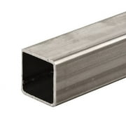 2" x 2" x (1/4" W) x 12 inches, 304 Stainless Steel Square Tube, Mill Finish