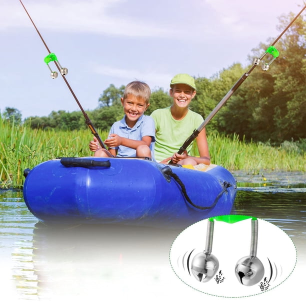 bells for fishing poles JZTang with Lights, 30 Pcs Combo Set Night Fishing Alarms Field Stainless Steel Fishing Bells are made with #304 grade stainless steel which is built for durability under all fishing conditions Wilson Fishing – Rod Bells