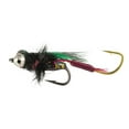 thumbnail image 7 of Hyasfey 5Pcs Fly Fishing Lure with Sharp Hook Realistic Floating Hand Tied Feather Bionic Fly Fishing Bait Freshwater Saltwater Bass Trout Fishing Accessories, 7 of 7