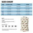 thumbnail image 5 of Lsque Colorful Armadillos1 Print Men's Cotton Blend Sleeveless Muscle Shirts (S-3XL)- Moisture Wicking, Odor Protection, UPF 30+,Large, 5 of 8