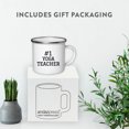 thumbnail image 4 of Koyal Wholesale Campfire Coffee Mug Thank You Gift, #1 Yoga Teacher, Set of 1, 4 of 4