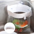 thumbnail image 3 of Fregadero de esquina, 2 piezas, fregadero plegable, soporte para cubo de basura, bolsa de basura con ventosa, soporte para cubo de basura de cocina, plástico JAMW Sencillez, 3 of 5