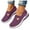 Dark Purple, variant on Oyedens Womens Mesh Slip on Loafers Comfortable Breathable Flats Walking Shoes for Driving Work Golf