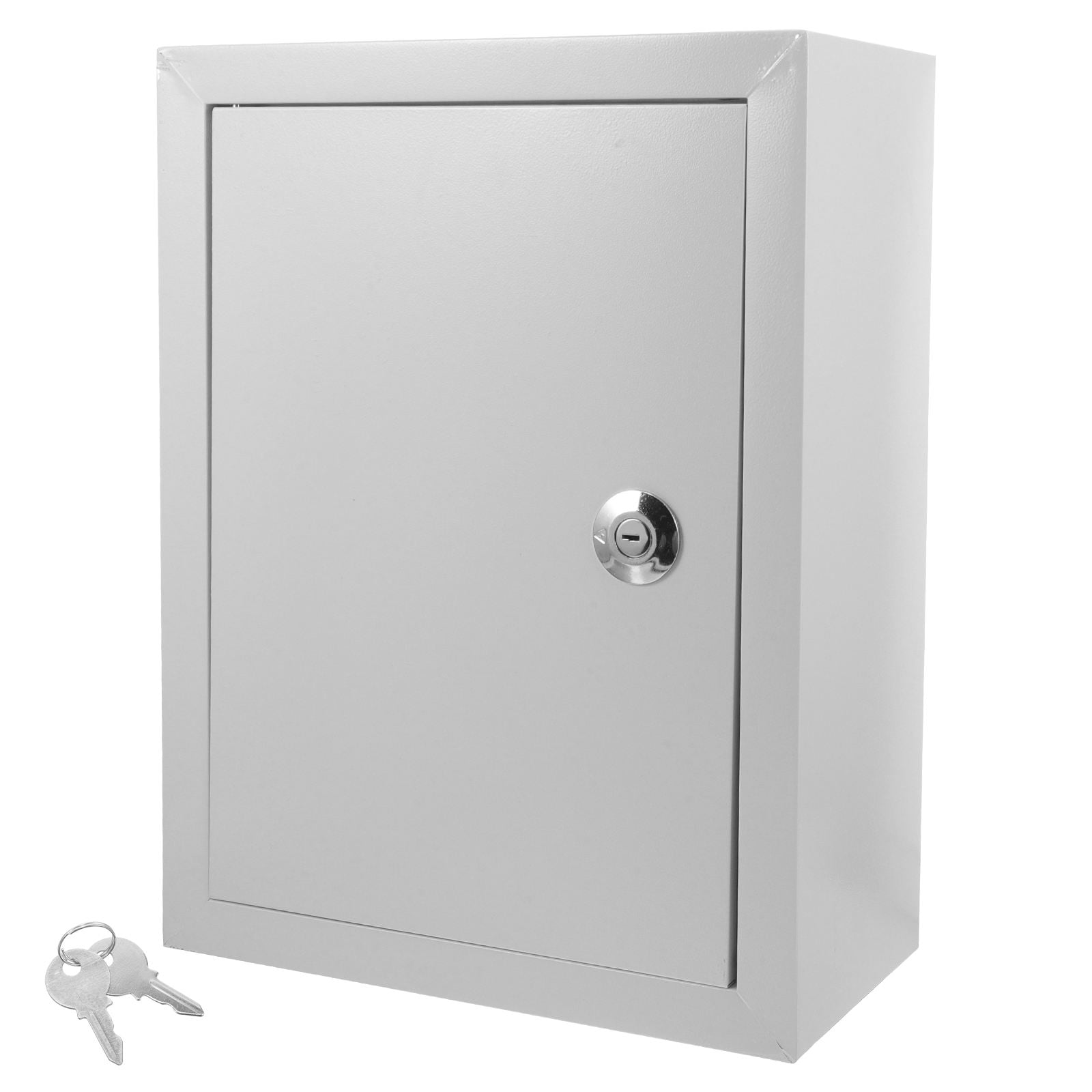 Soimiss Plated Silver Aluminum Breaker Box Wall Mounted Outdoor Electrical Junction Box Weatherproof Splashproof