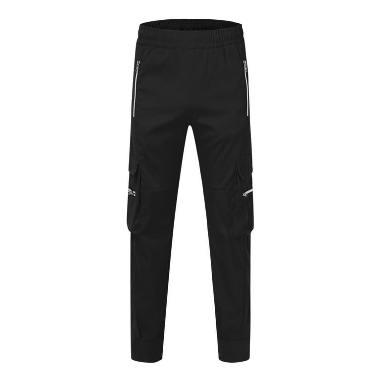 Black Sweatpants Mens Spring And Fashion Autumn Cotton